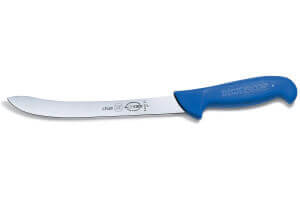 Couteau à filets semi flexible Dick Ergogrip pointe large manche bleu