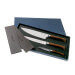 Coffret de 3 couteaux Opinel Les Forgés 1890 office + découper + chef 20