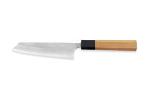 Couteau ko-bunka japonais artisanal Yoshimi Kato AS Nashiji 13cm