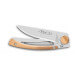 Couteau pliant Le Thiers Liner Lock Claude Dozorme bois d'olivier 10,5cm