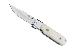 Couteau pliant Puma-Tec 302911 manche os blanc 11cm