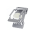 Coupe­-œuf "Justus" Westmark en aluminium et lames acier inox