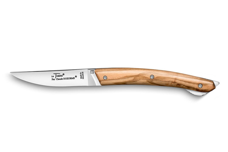Couteau d'office 10cm Le Thiers® lame satinée manche olivier