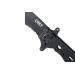 Couteau pliant CRKT M21-10KSF manche acier inox noir 10cm 