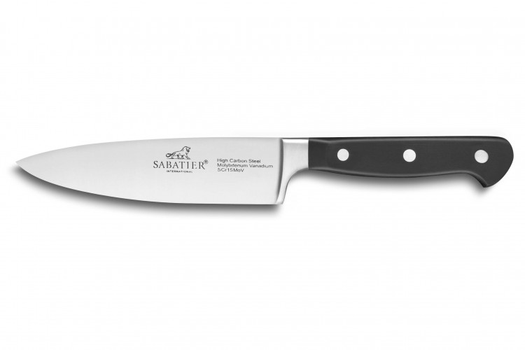 Couteau de chef Sabatier International Pluton 15cm manche 3 rivets
