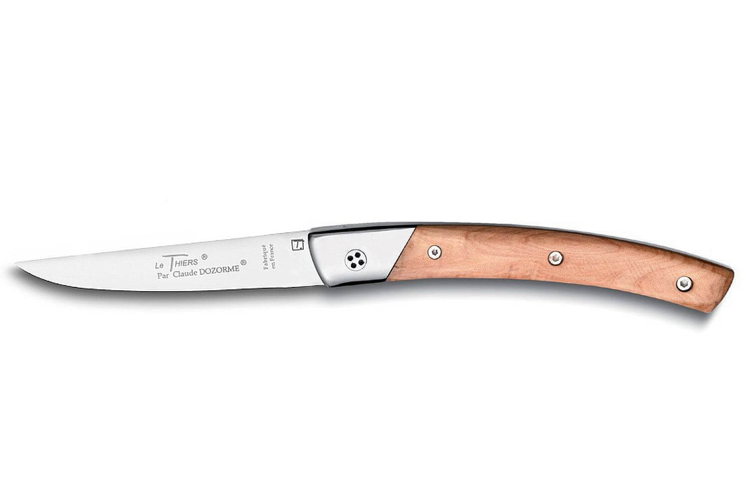 DRACHENADER Couteau de poche Damas à une main, couteau pliant