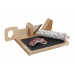 Guillotine à saucisson bois Livoo avec plateau ardoise