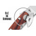Couteau pliant Compostelle Voie d'Arles Claude Dozorme manche olivier 12,5cm