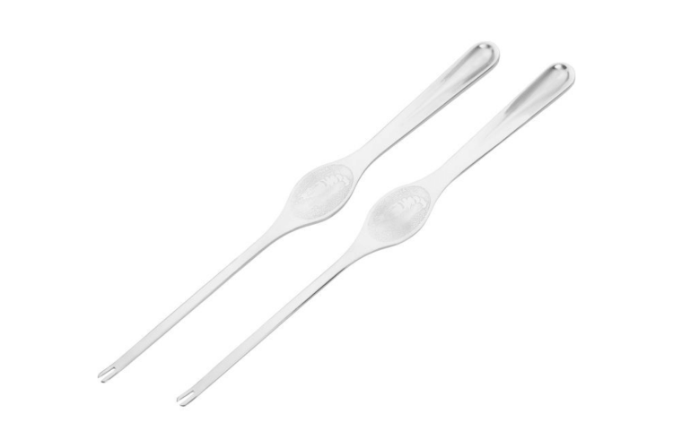 2 fourchettes &agrave; homard Westmark en acier inox