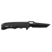 Couteau pliant CRKT Septimo 7050 manche aluminium noir 11,5cm