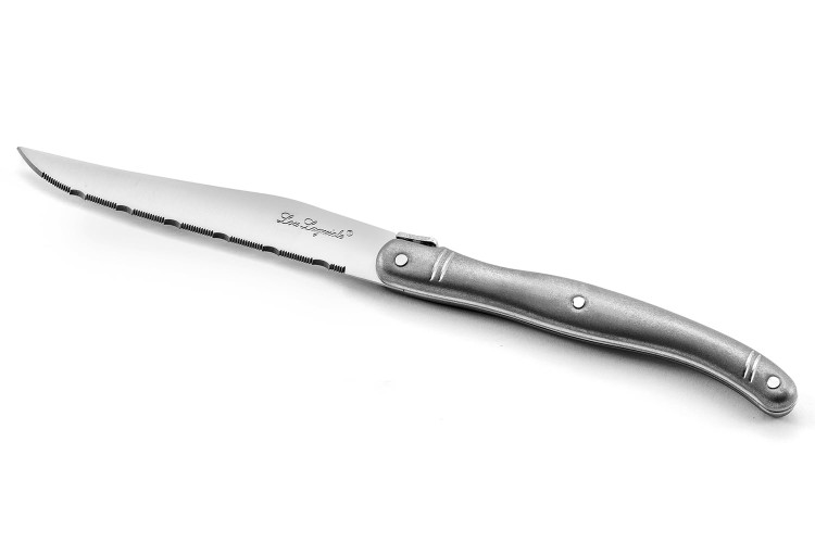 Couteau a steak Lou Laguiole en Inox