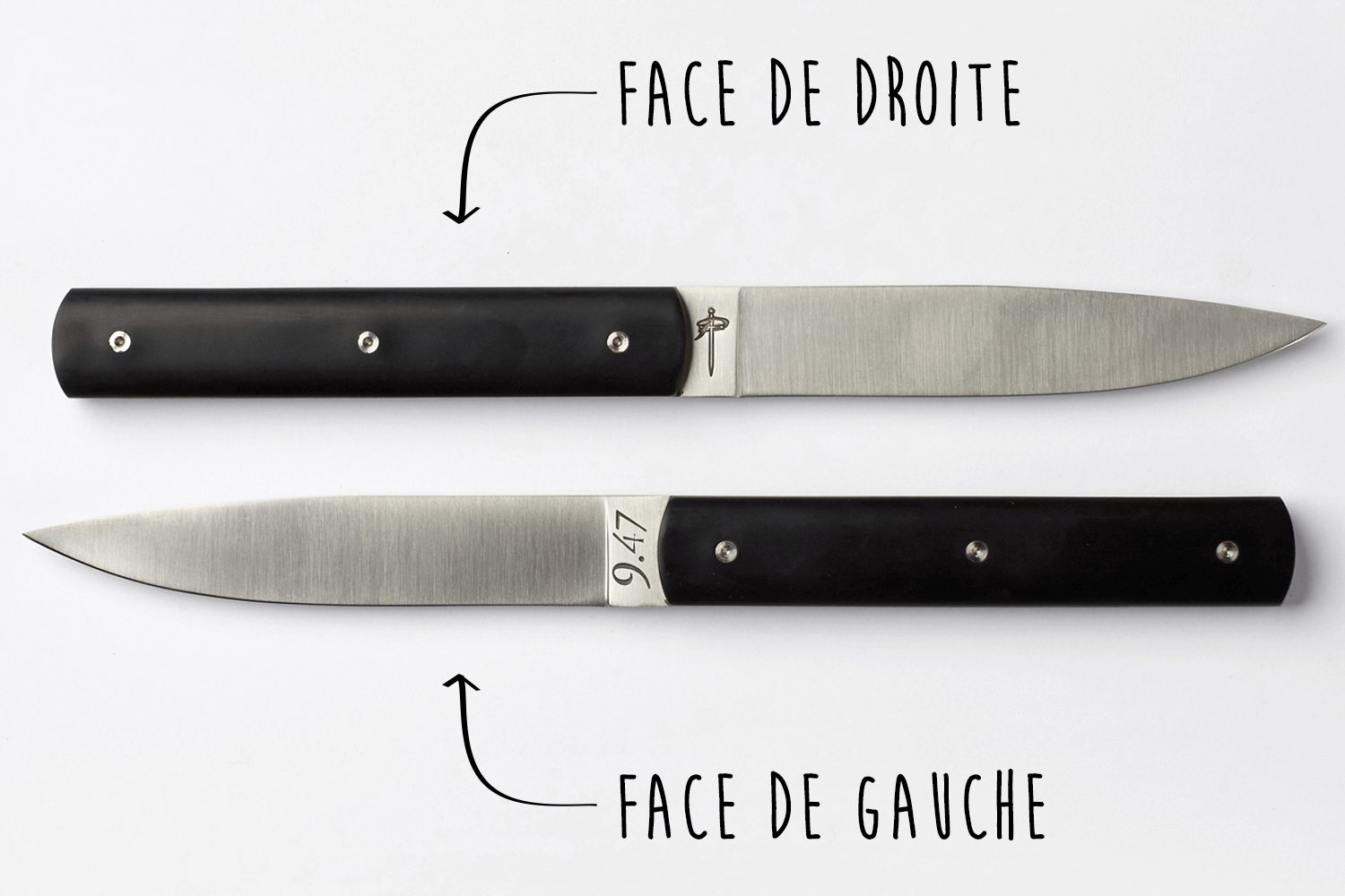 Couteau d'Office 10 forgé - Atelier Perceval