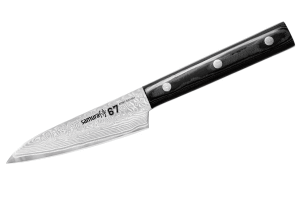 Couteau d'office Samura Damascus 67 VG10 damas 10cm