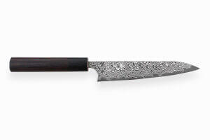 Couteau universel japonais artisanal Yoshimi Kato 15cm VG10 Nickel Damascus
