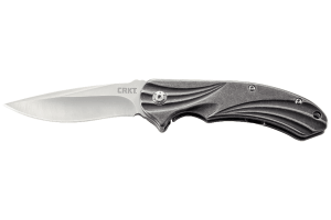Couteau pliant CRKT Williwaw 6016 manche acier inox 10,5cm