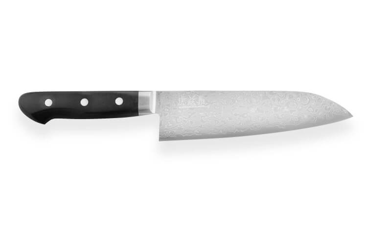 Couteau santoku japonais Wusaki Koshiro AUS10 16,5cm