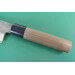 Couteau de chef japonais artisanal Wusaki Nakata BS2 21cm manche en noyer