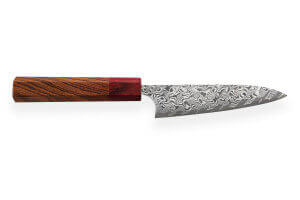 Couteau universel japonais artisanal Yoshimi Kato 12cm SG2 Damascus