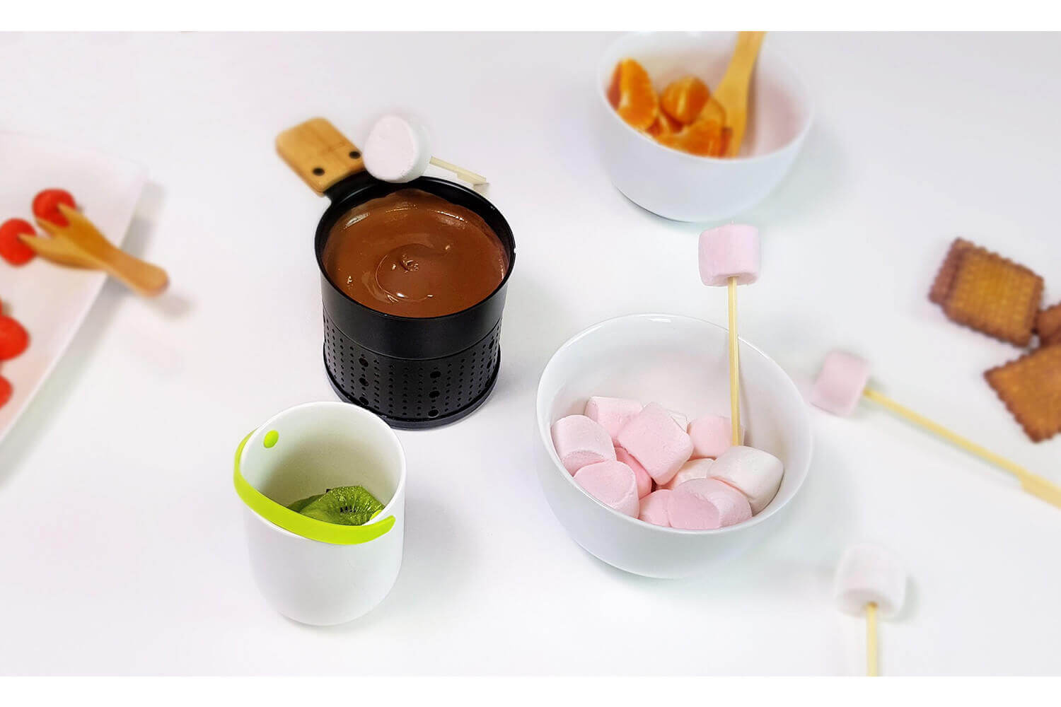 Lumi Choco  La fondue au chocolat à la bougie