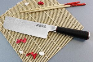 Couteau Nakiri Wusaki Hayato X50 17cm manche G10