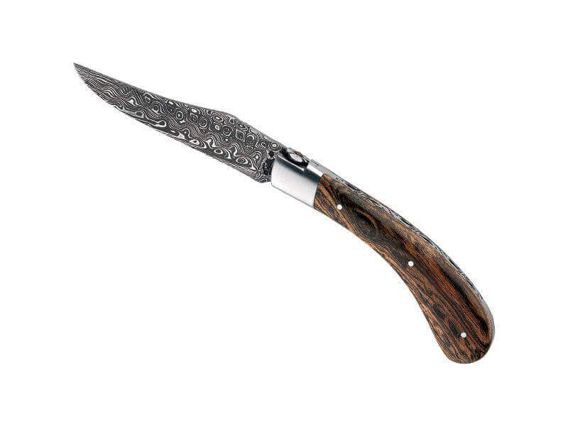 DRACHENADER Couteau de poche Damas à une main, couteau pliant