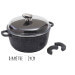 Faitout en fonte Pradel Excellence Premium 24cm façon pierre tous feux/ induction