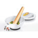 Mortier en porcelaine Gefu Suri avec râpe intégrée - Diamètre 13,5cm