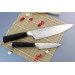 Coffret de 2 couteaux Wusaki Hayato X50 manches G10 Chef + Office
