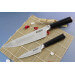 Coffret de 2 couteaux Wusaki Hayato X50 manches G10 Chef + Office