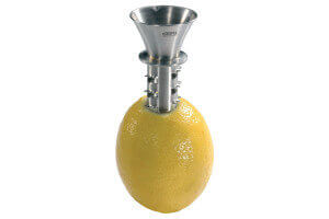 Trompette à jus de citron Gefu Citronello tout inox