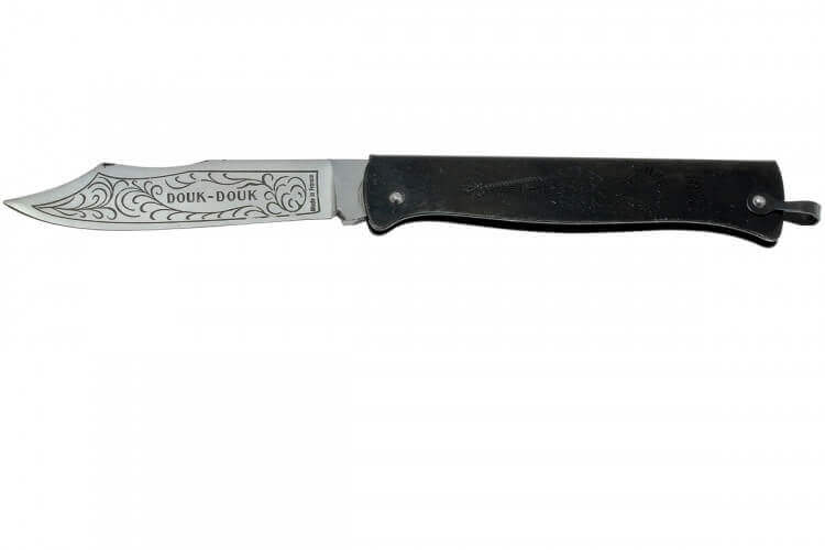 Couteau pliant Douk-Douk 815GM lame acier carbone manche métal 11cm