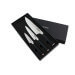 Coffret 3 couteaux Wusaki Hayato X50 manches G10 Chef + Universel + Office