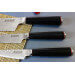 Coffret 3 couteaux Wusaki Hayato X50 manches G10 Chef + Universel + Office