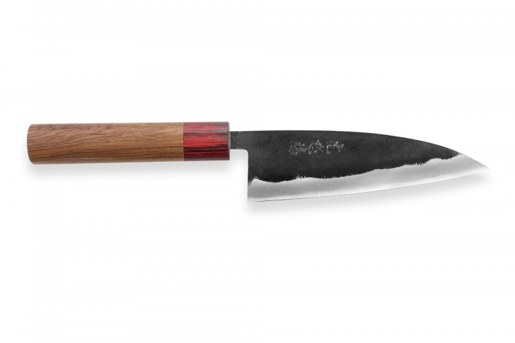 Couteau funayuki japonais artisanal Wusaki Yuzo BS2 15cm