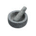 Mortier et pilon en granit gris MasterClass