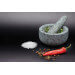 Mortier et pilon en granit gris MasterClass