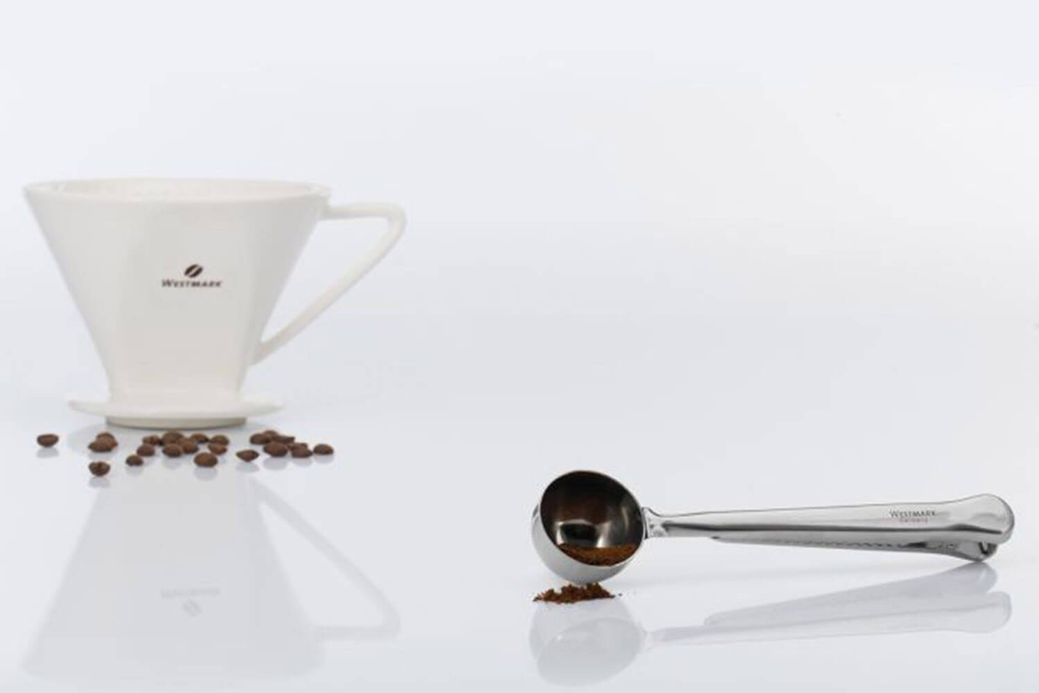 Cuillère dosage café Westmark avec pinces de fermeture