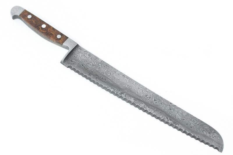 Couteau à pain Molybdène Poli Manche Occidental 300mm – MUSASHI