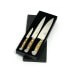 Coffret Güde 3 couteaux forgés Alpha Olive