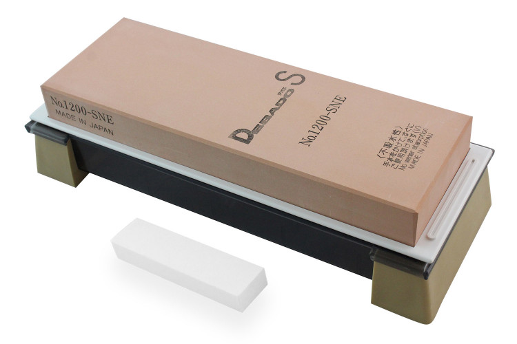 Pierre &agrave; aiguiser japonaise Suehiro Debado S 1200SNE - Grains 1000
