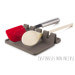 Repose cuillère 4 emplacements Tomorrow's Kitchen gris