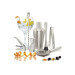 Kit cocktail Deluxe 7 pièces acier inoxydable Pulltex + recettes