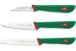 Set 3 couteaux de cuisine Sanelli Premana Professional
