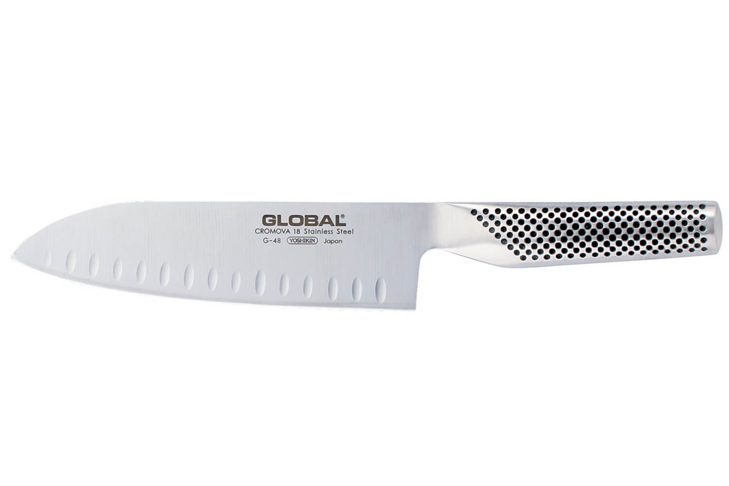 Couteau Global santoku G80 lame 18cm - Autourduchef