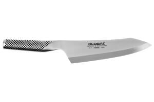 Couteau hachoir japonais Global G7 lame biseautée pour droitier 18cm