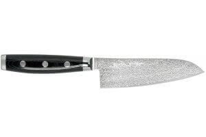 Couteau de chef japonais Yaxell GOU Lame 15cm damas 101 couches manche micarta noir