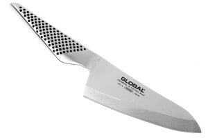 Couteau à légumes japonais Global GS4 lame biseautée pour droitier 12cm