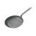 Poêle grill ronde De Buyer Minéral B Element en fer 32cm