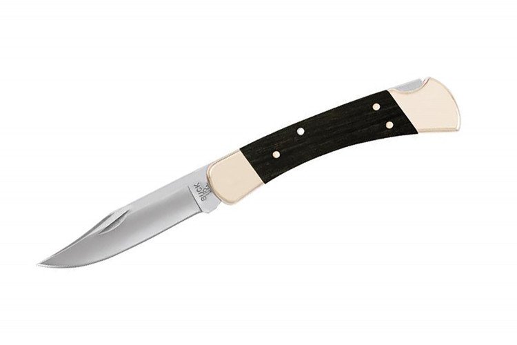 Couteau pliant BUCK 110 Folding Hunter manche 12.5cm + étui en cuir