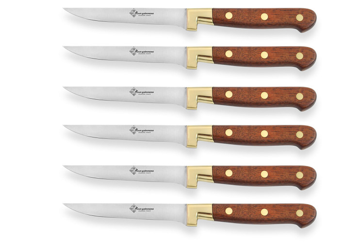 Coffret 6 couteaux &agrave; steak Prince Gastronome Au Nain